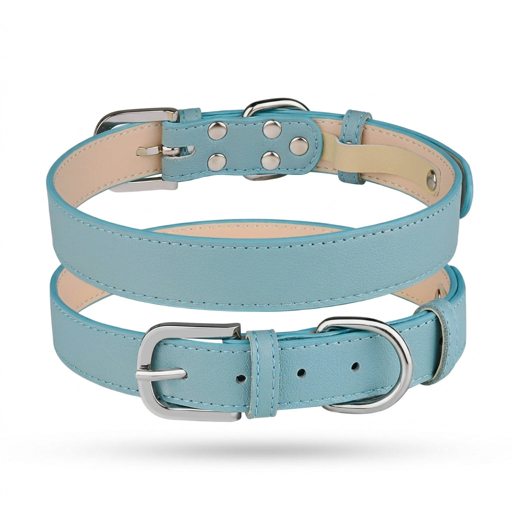 Classic Leather Dog Collar