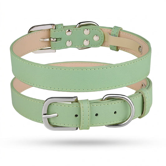 Classic Leather Dog Collar